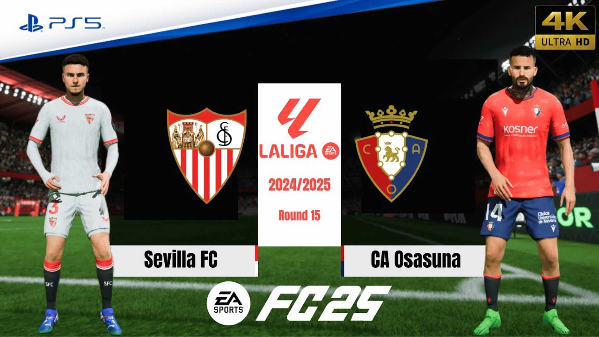 Sevilla Vs Osasuna La Liga Match