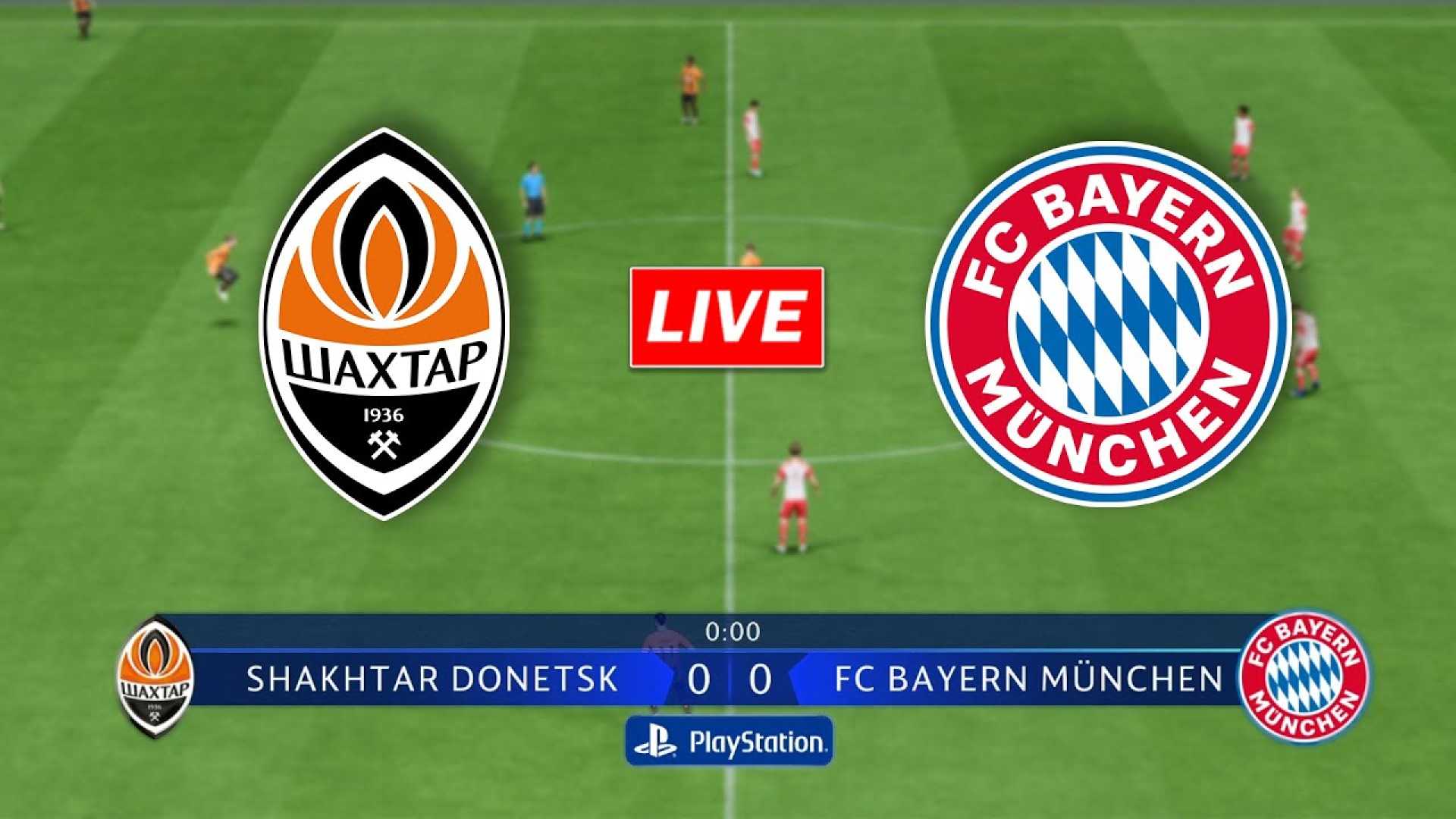 Shakhtar Donetsk Vs Bayern Munich Champions League Match