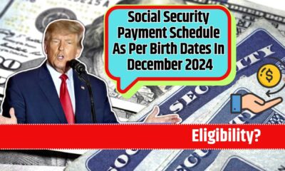 Social Security Payment Schedule December 2024