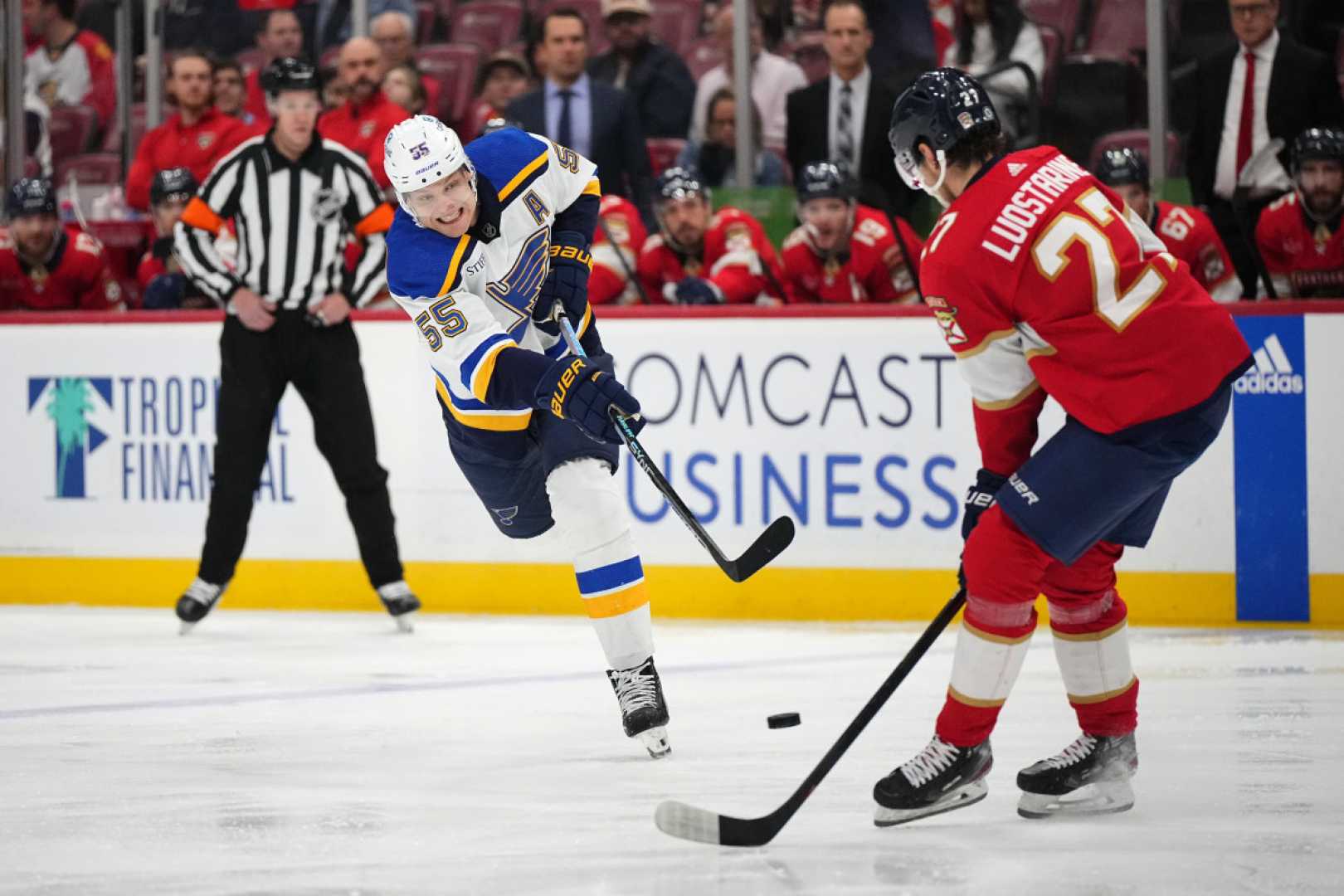 St. Louis Blues Vs Florida Panthers Nhl Game