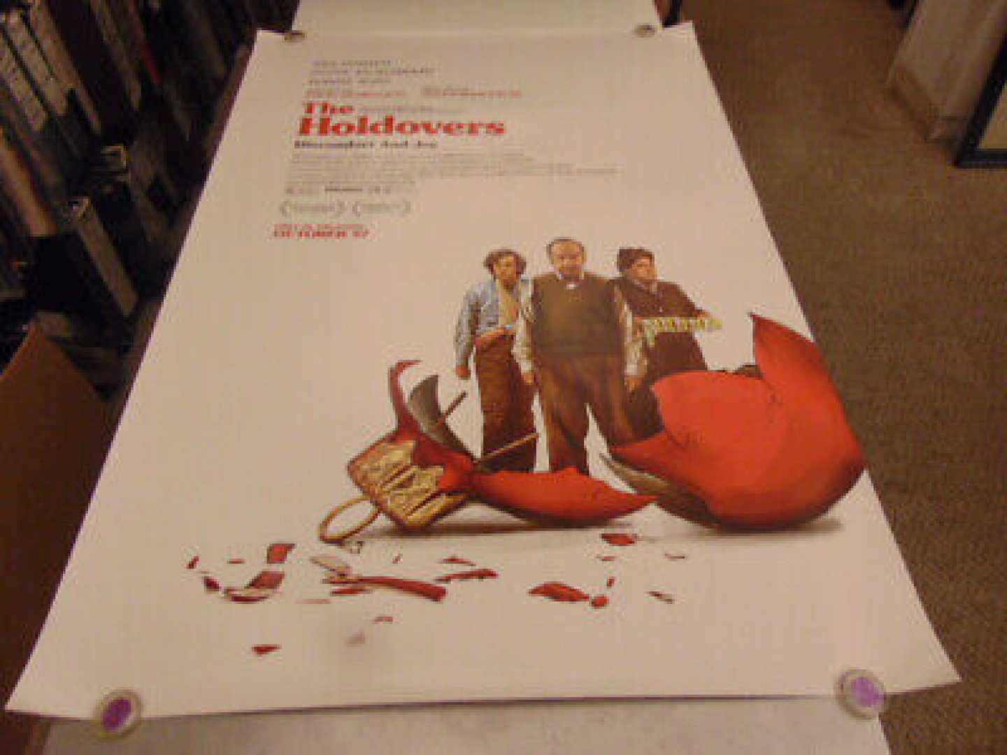 The Holdovers Movie Poster Paul Giamatti