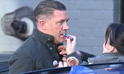 Tom Hardy On Set Guy Ritchie Crime Drama London