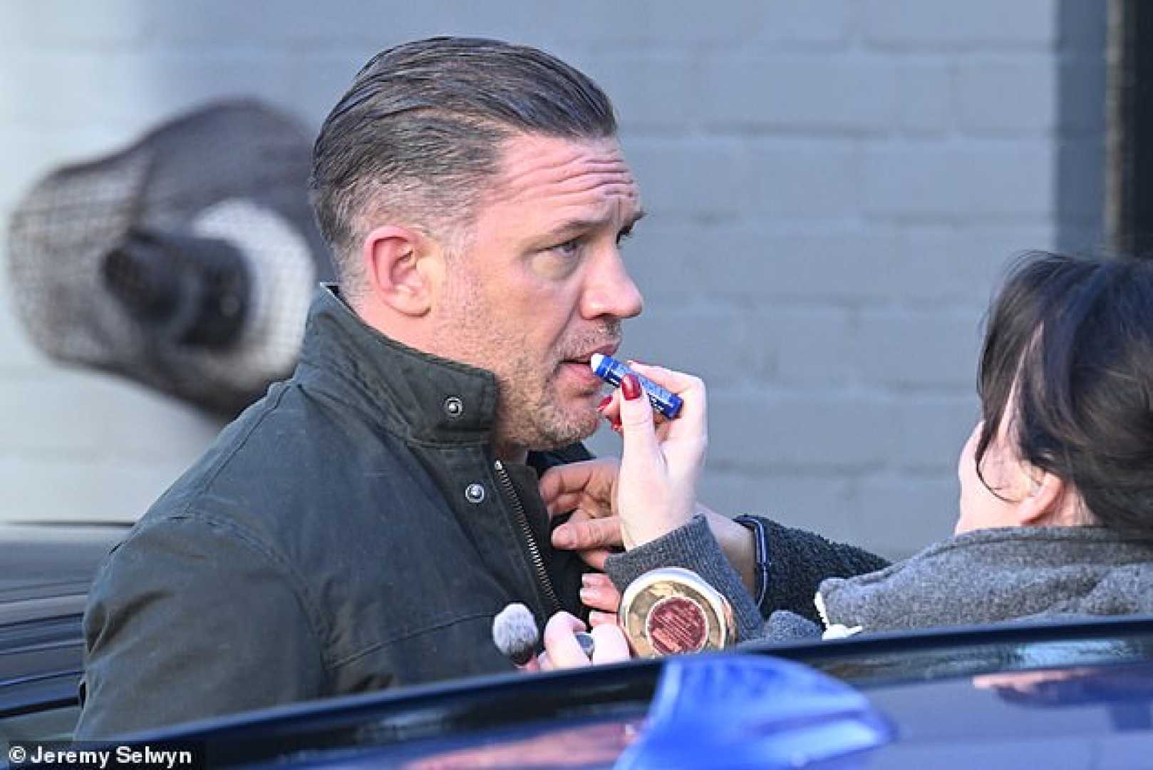 Tom Hardy On Set Guy Ritchie Crime Drama London