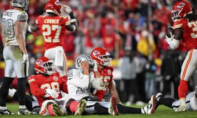 Trey Smith Chiefs Cheap Shot Raiders Game