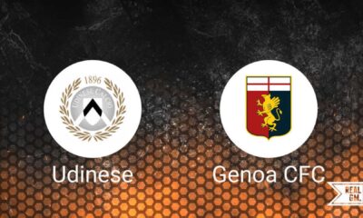 Udinese Vs Genoa Serie A Match