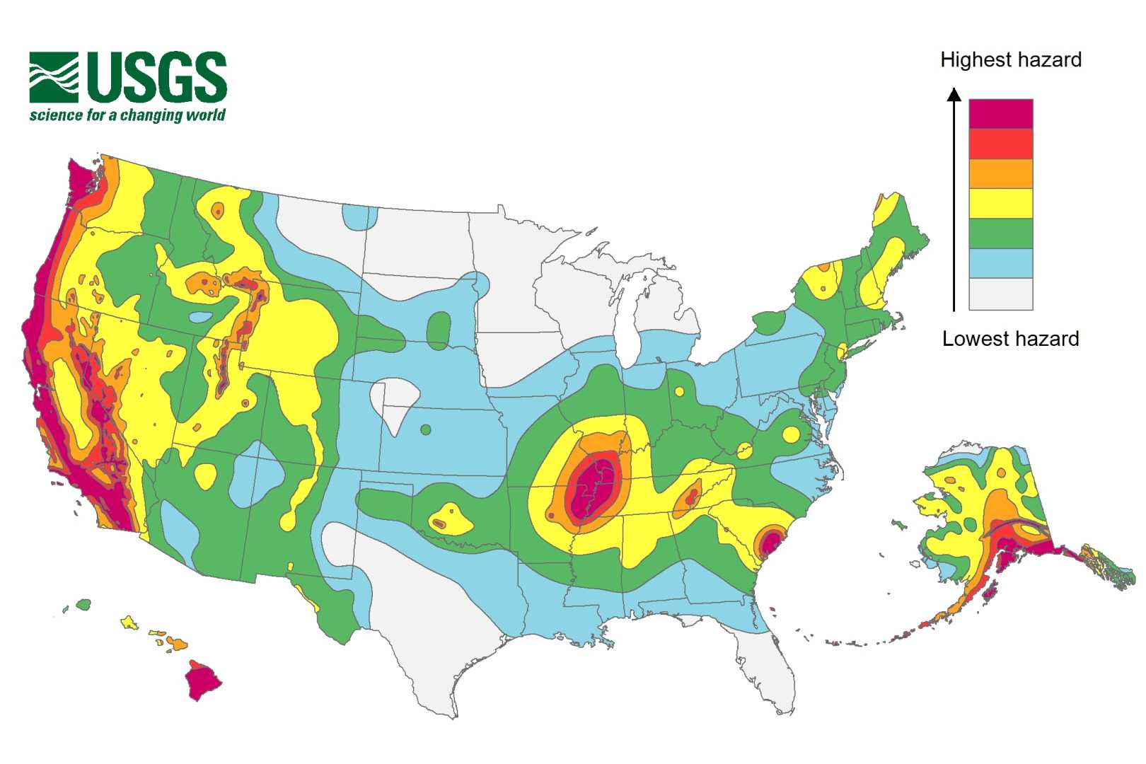 Usgs Earthquake Map