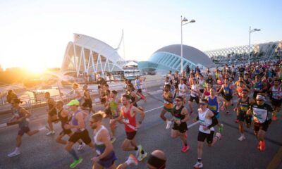 Valencia Marathon 2024 Runners At The Starting Line