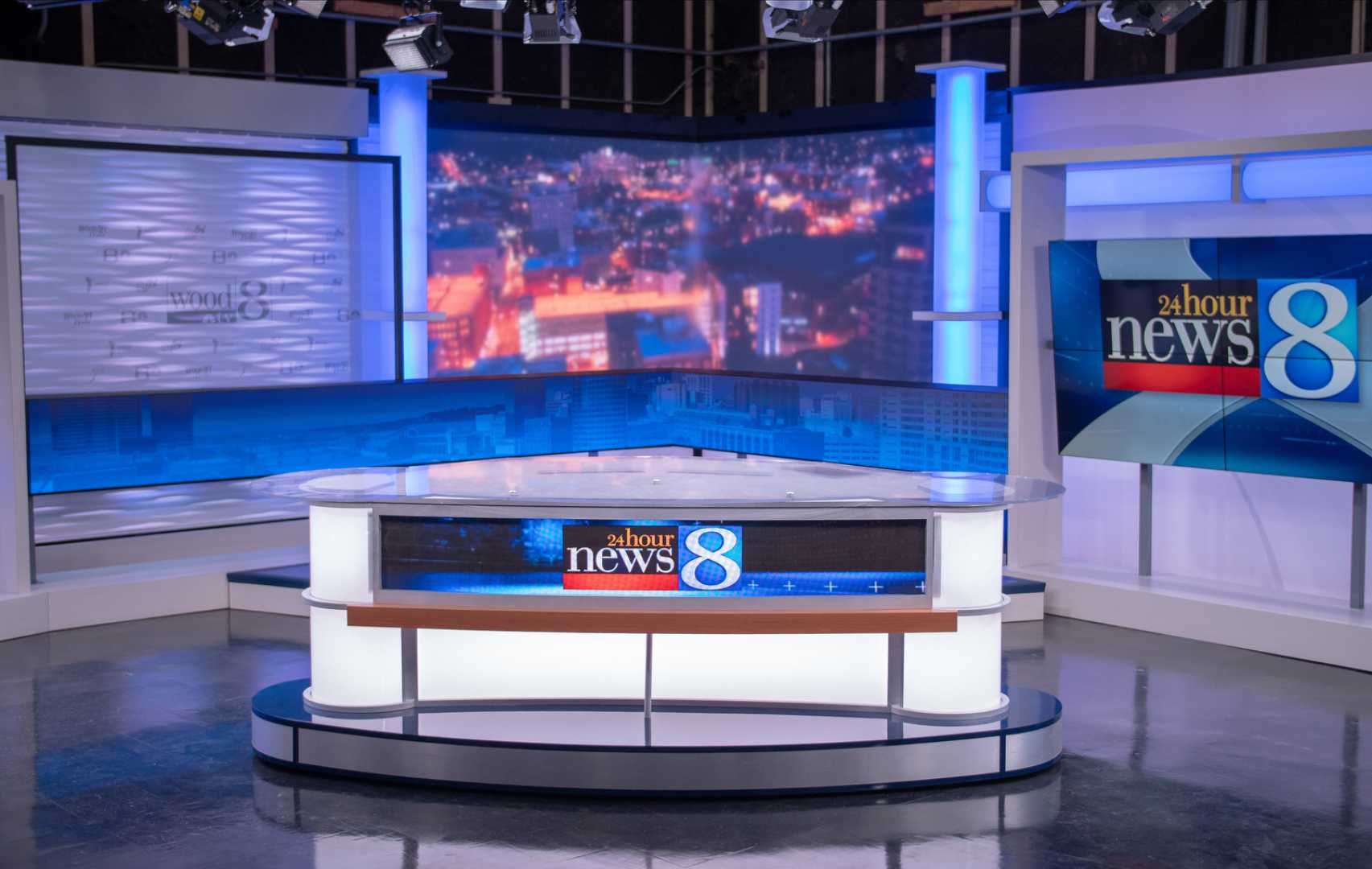 Wood Tv8 News Studio Grand Rapids Michigan