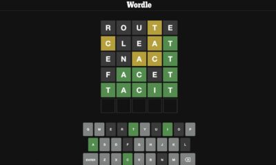 Wordle Game Screenshot With Hints