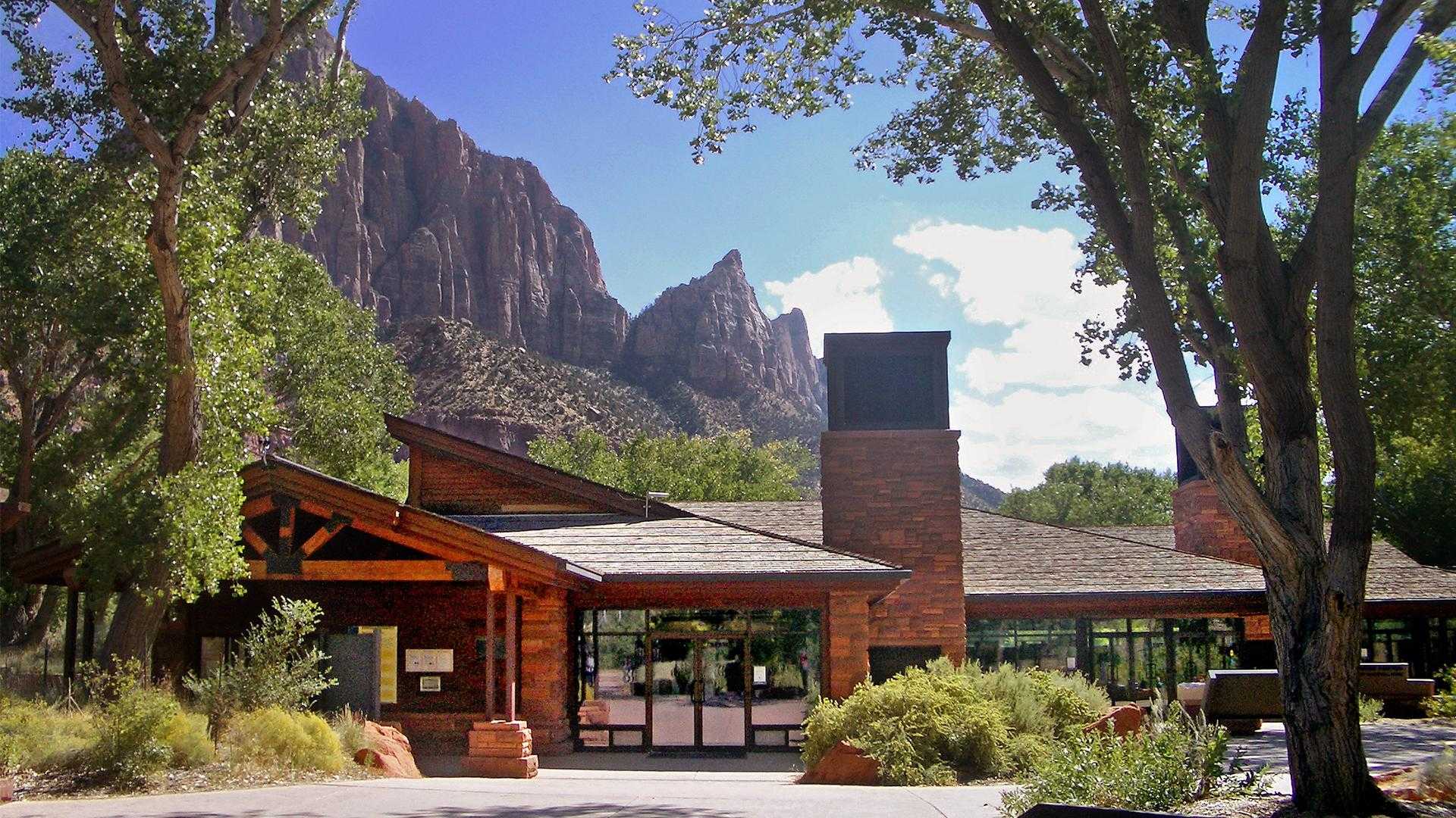 Zion National Park Visitor Center And Scenic Views