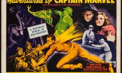 1940s Captain Marvel And Spy Smasher Movie Posters