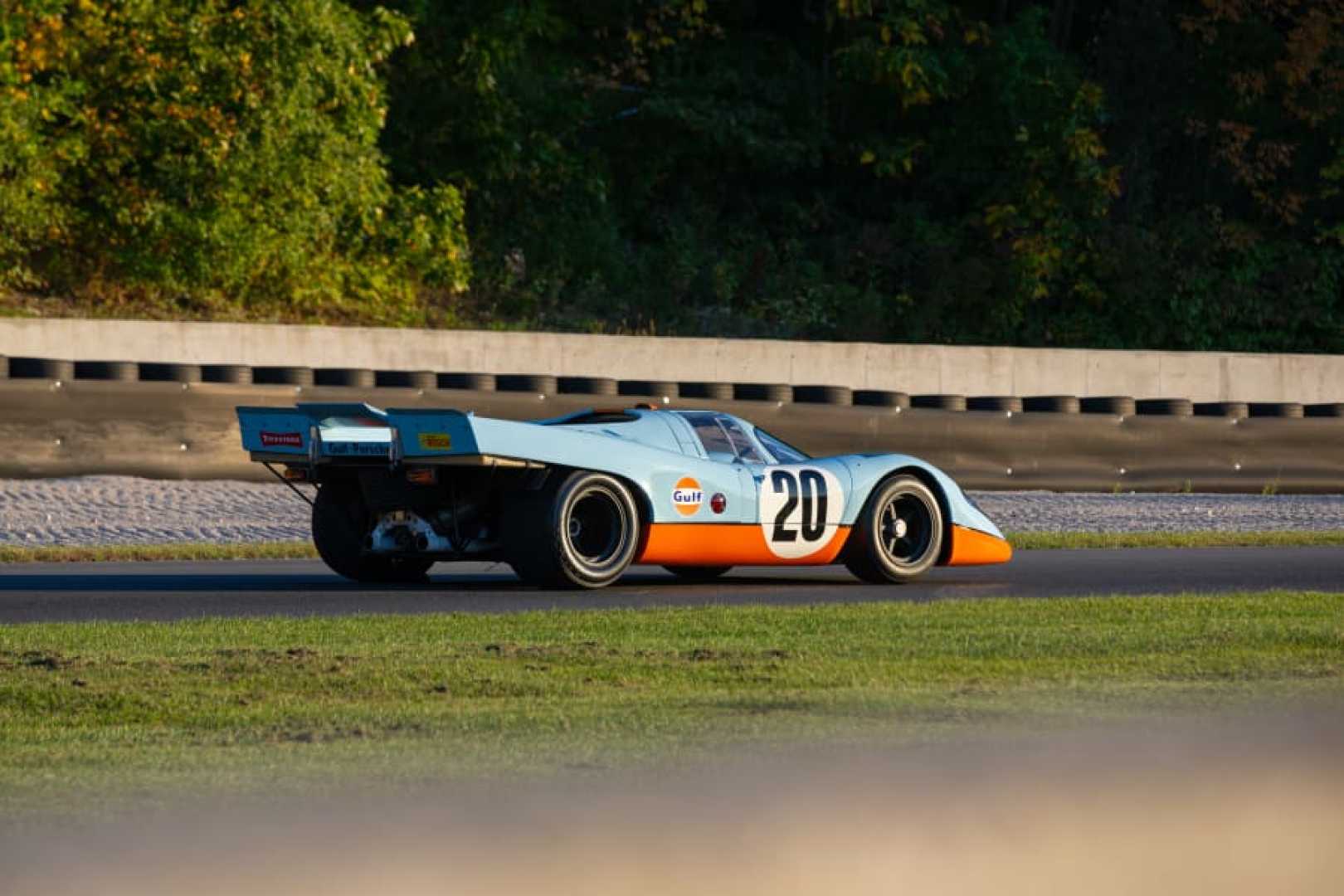 1969 Porsche 917k Gulf Blue Orange Exterior