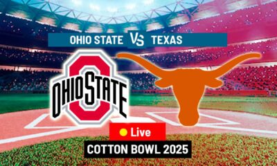 2025 Cotton Bowl Ohio State Vs Texas Game Action