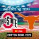 2025 Cotton Bowl Ohio State Vs Texas Game Action