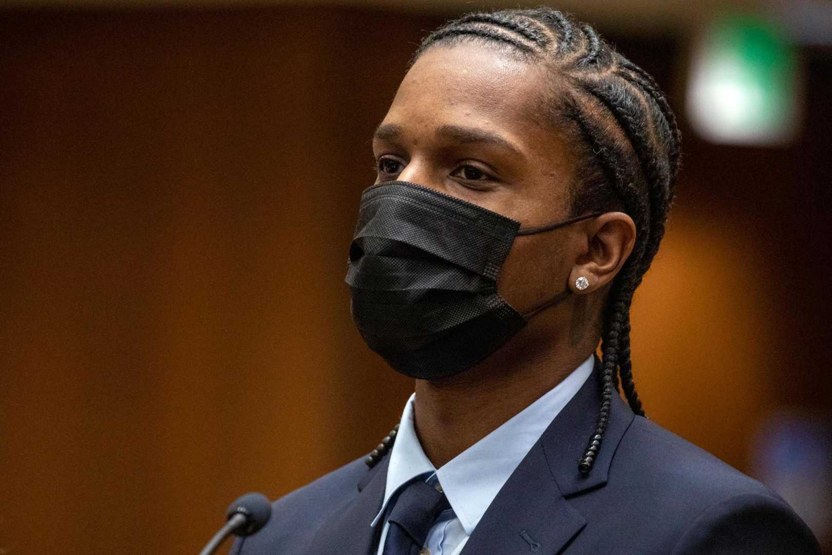 A$ap Rocky Trial Los Angeles Courtroom 2025