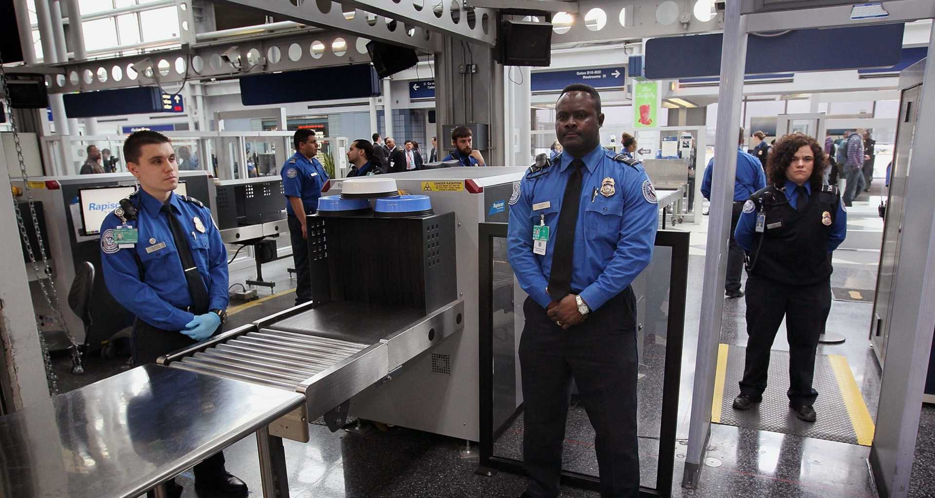 Airport Security Tsa Checkpoint Passengers