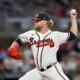 A.j. Minter Pitching For Atlanta Braves