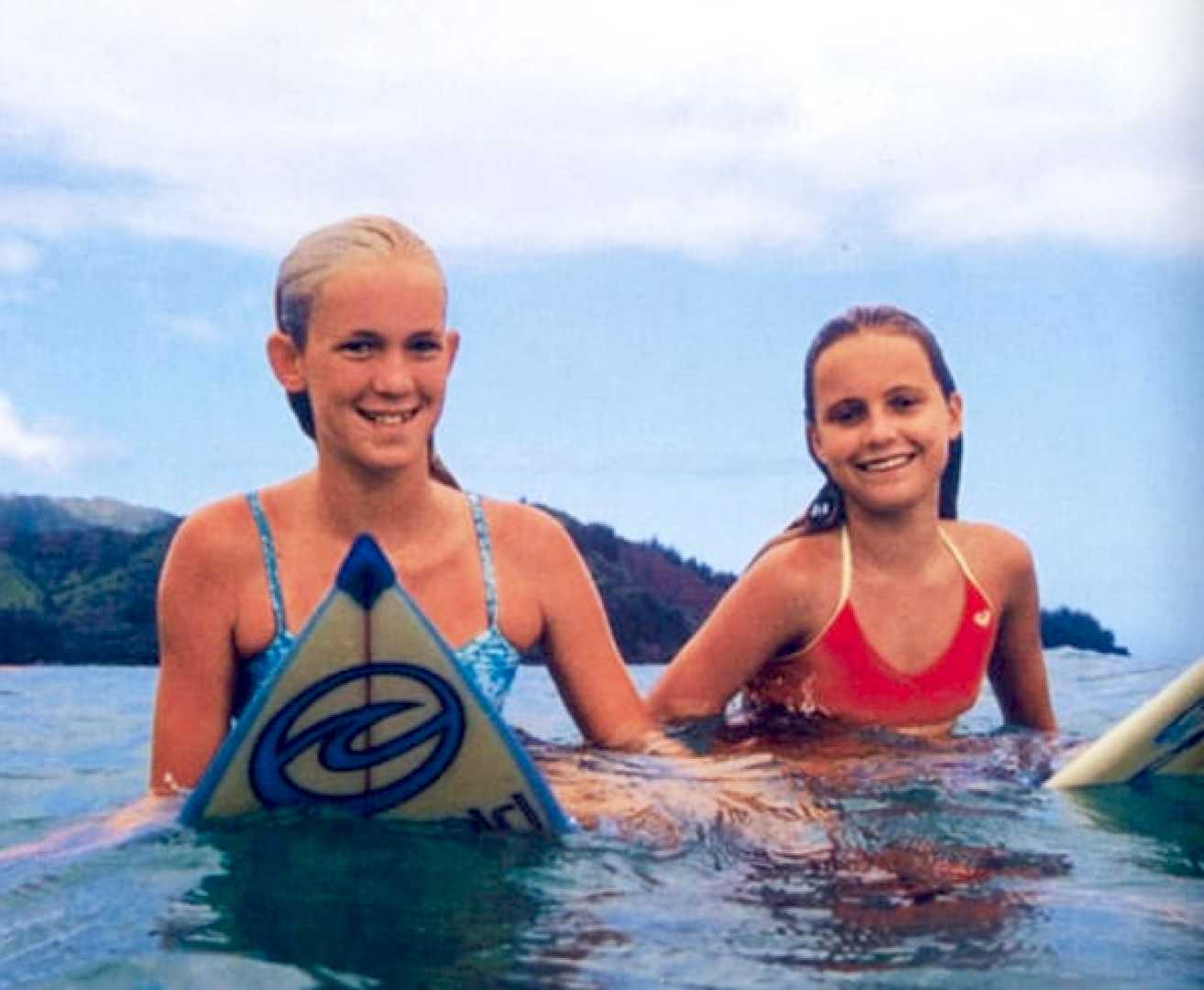 Alana Blanchard Bethany Hamilton Surfing Together