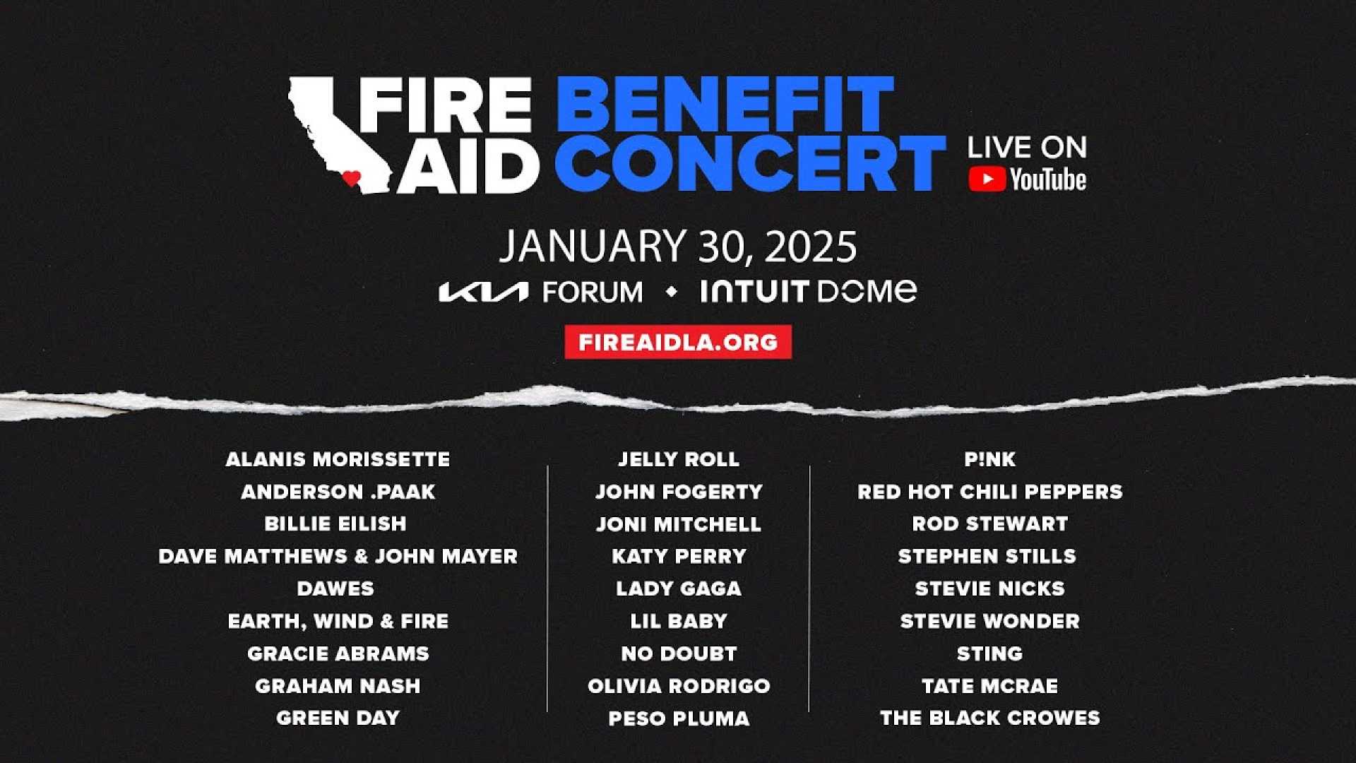 Alanis Morissette Fireaid Benefit Concert 2025