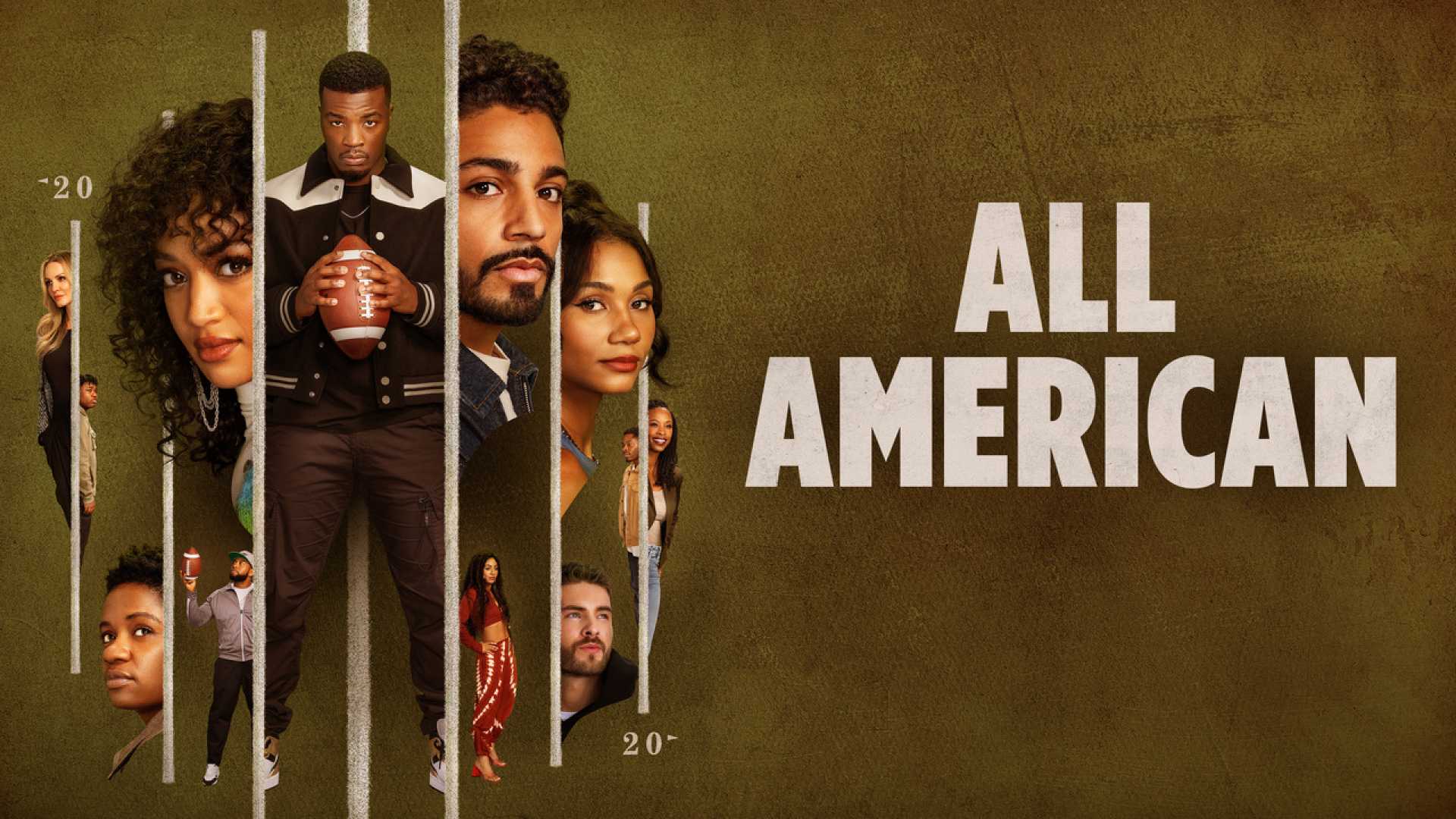 "all American Season 7 Cast Promotional Poster"