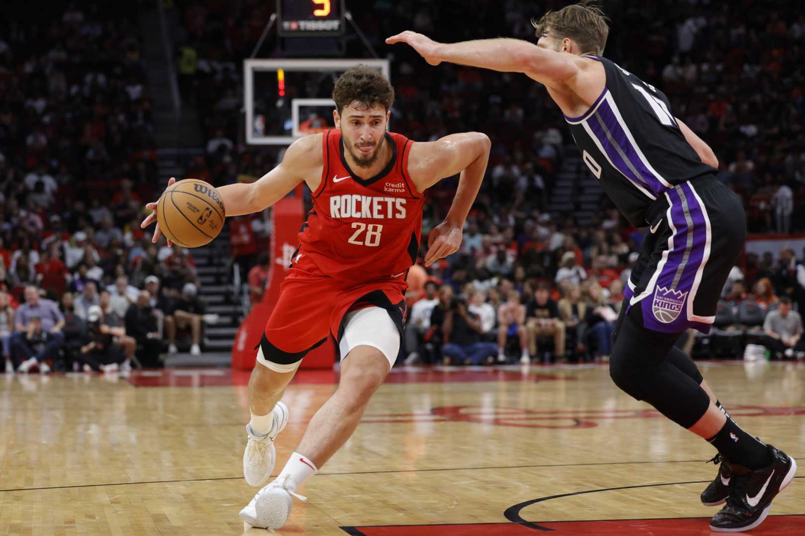 Alperen Sengun Houston Rockets Game Action