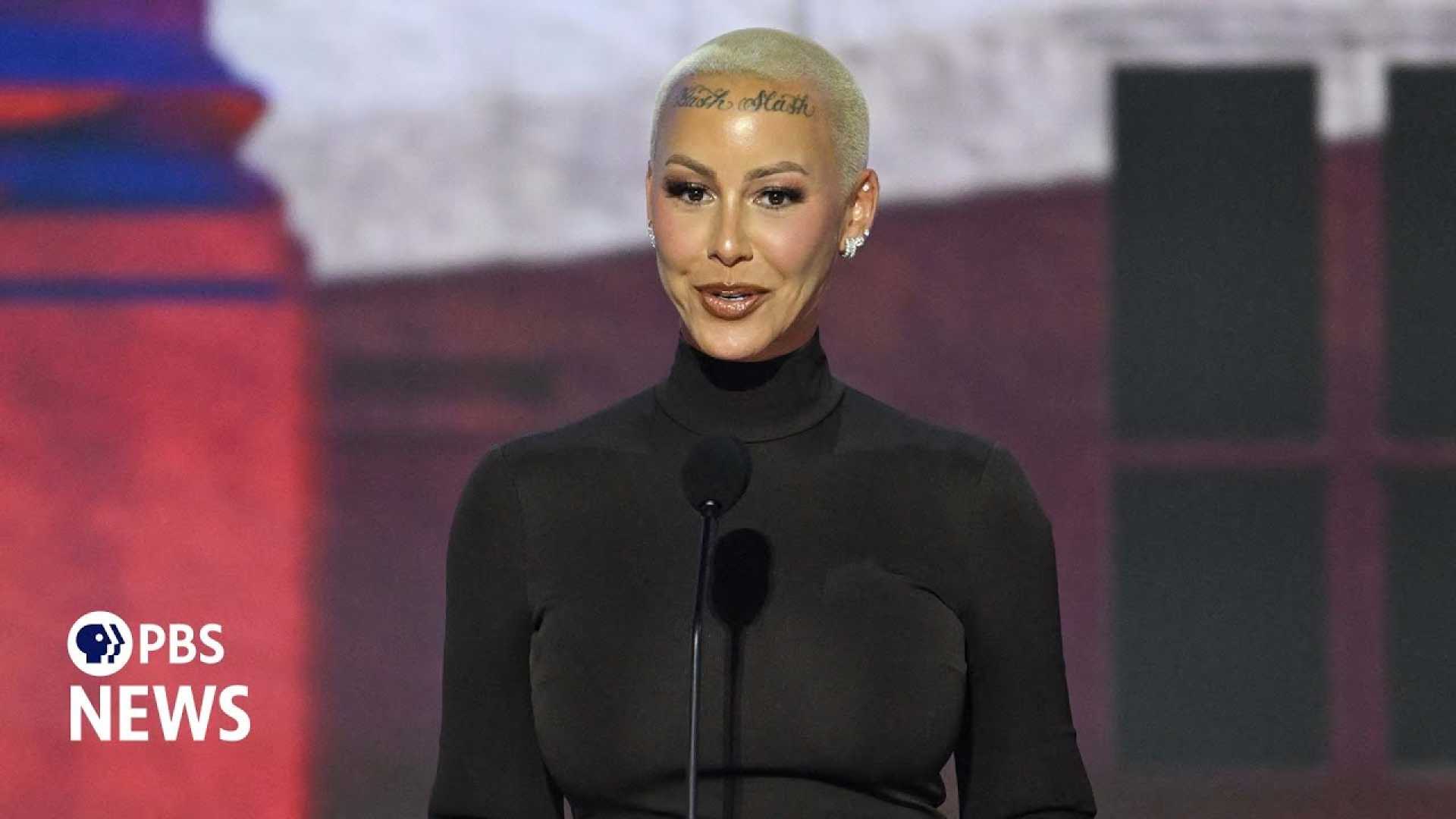 Amber Rose Republican National Convention 2024