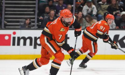 Anaheim Ducks Vs Calgary Flames Hockey Game