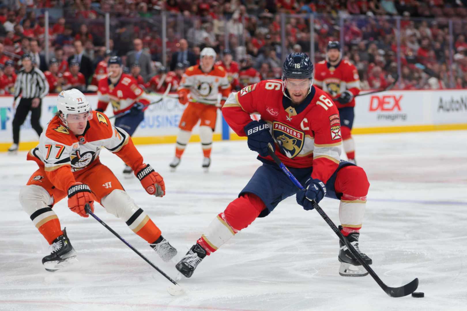 Anaheim Ducks Vs Florida Panthers Hockey Game