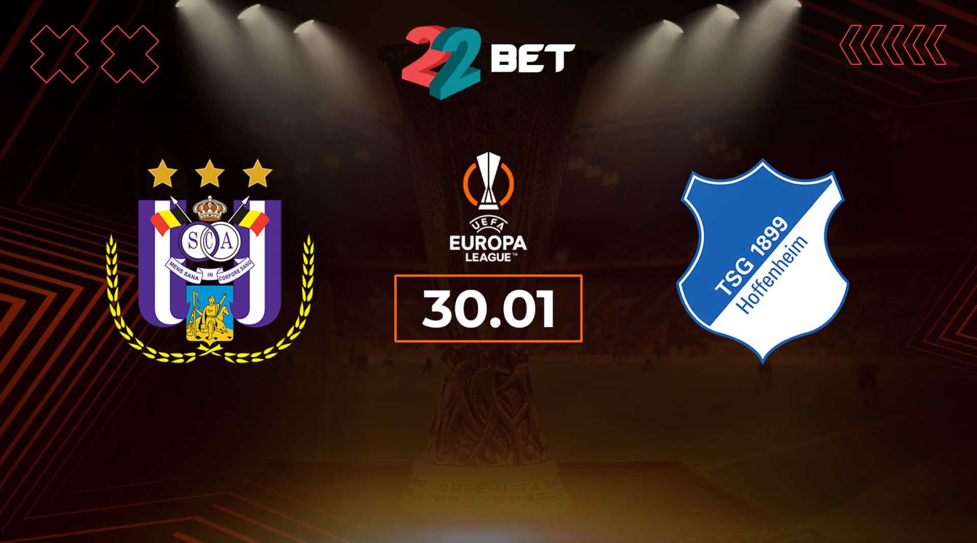 Anderlecht Vs Hoffenheim Europa League Match 2025