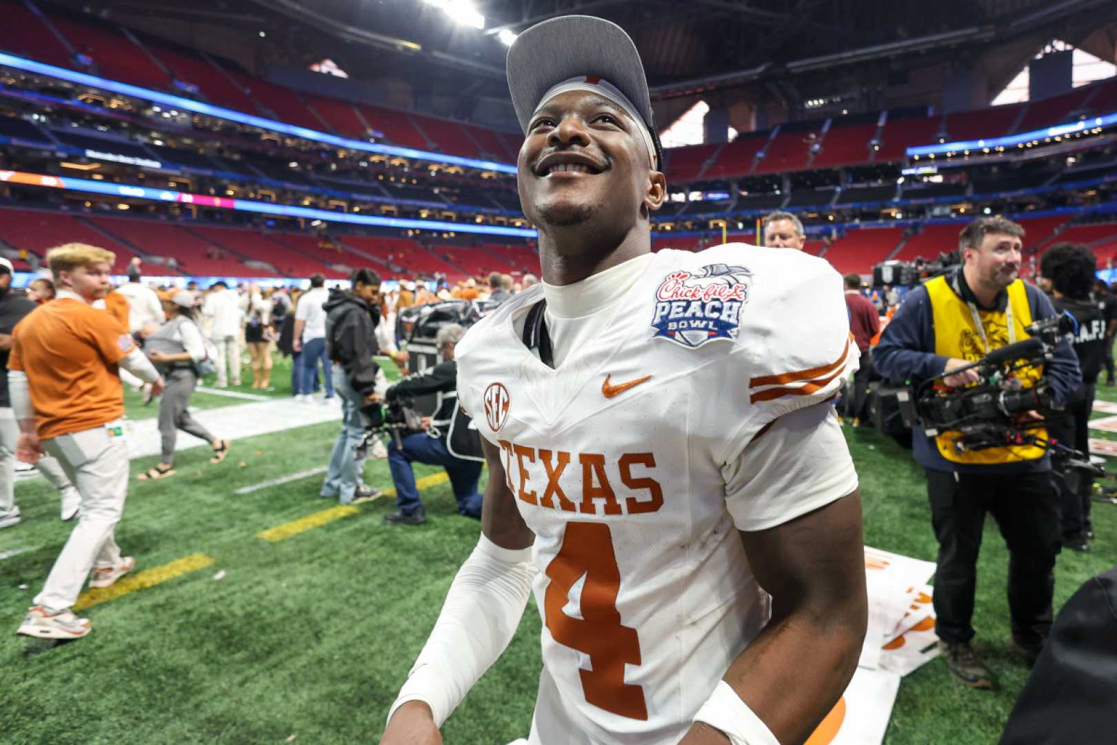 Andrew Mukuba Texas Longhorns Football Interception