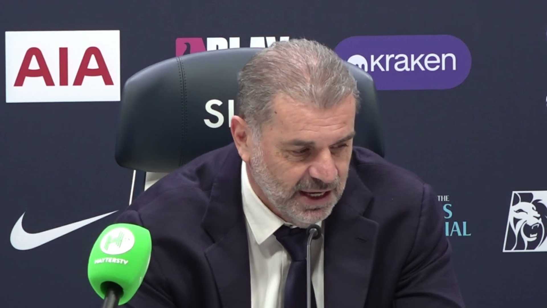 Ange Postecoglou Tottenham Press Conference 2025