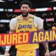 Anthony Davis Lakers Injury Abdominal Strain