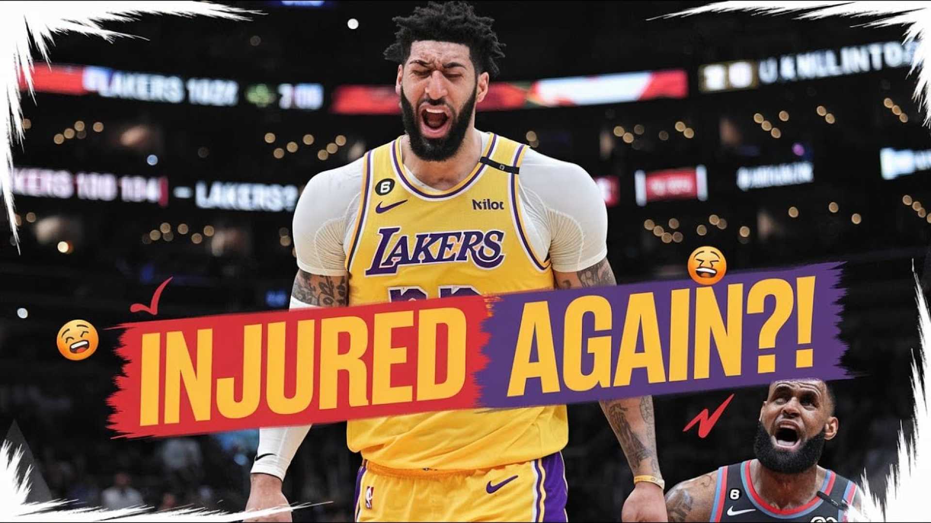 Anthony Davis Lakers Injury Abdominal Strain