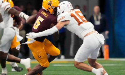 Arizona State Vs Texas Peach Bowl Targeting Controversy