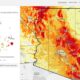 Arizona Wildfire Risk Weather Map