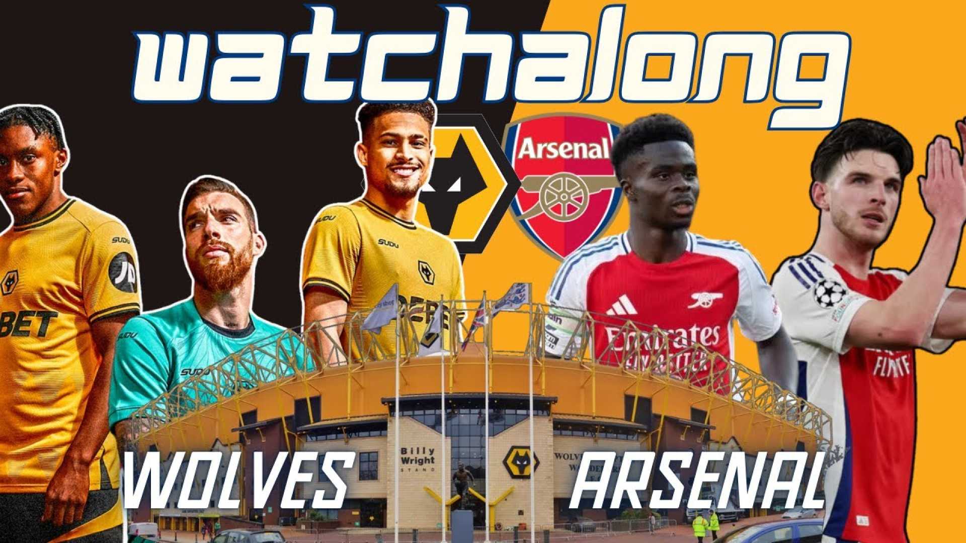 Arsenal Vs Wolves Premier League 2025 Molineux