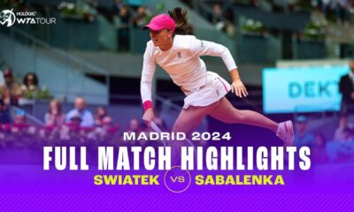 Aryna Sabalenka Iga Swiatek Tennis Match 2024