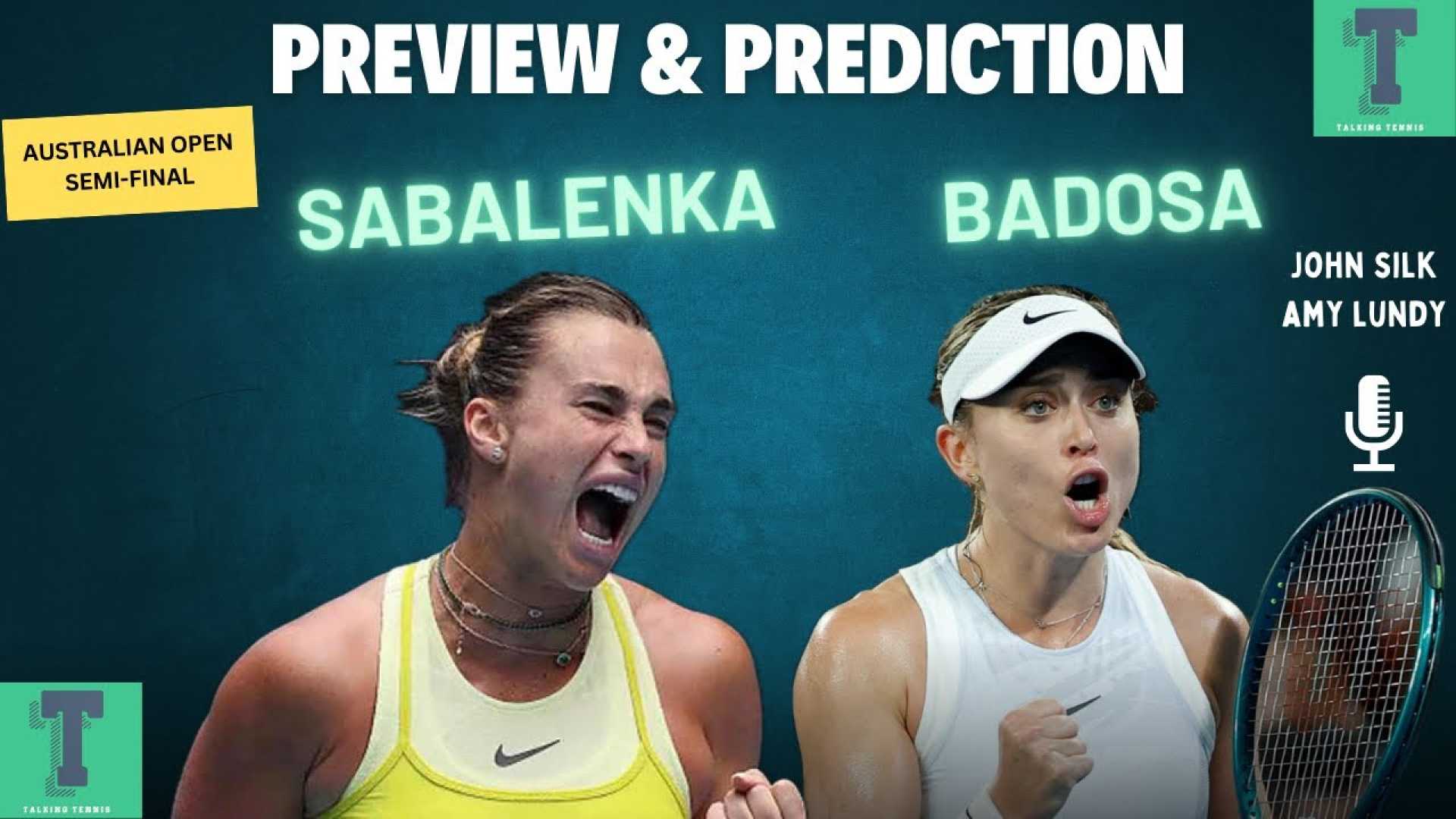 Aryna Sabalenka Paula Badosa Australian Open 2025 Semifinal