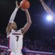 Asa Newell Georgia Basketball Game Action