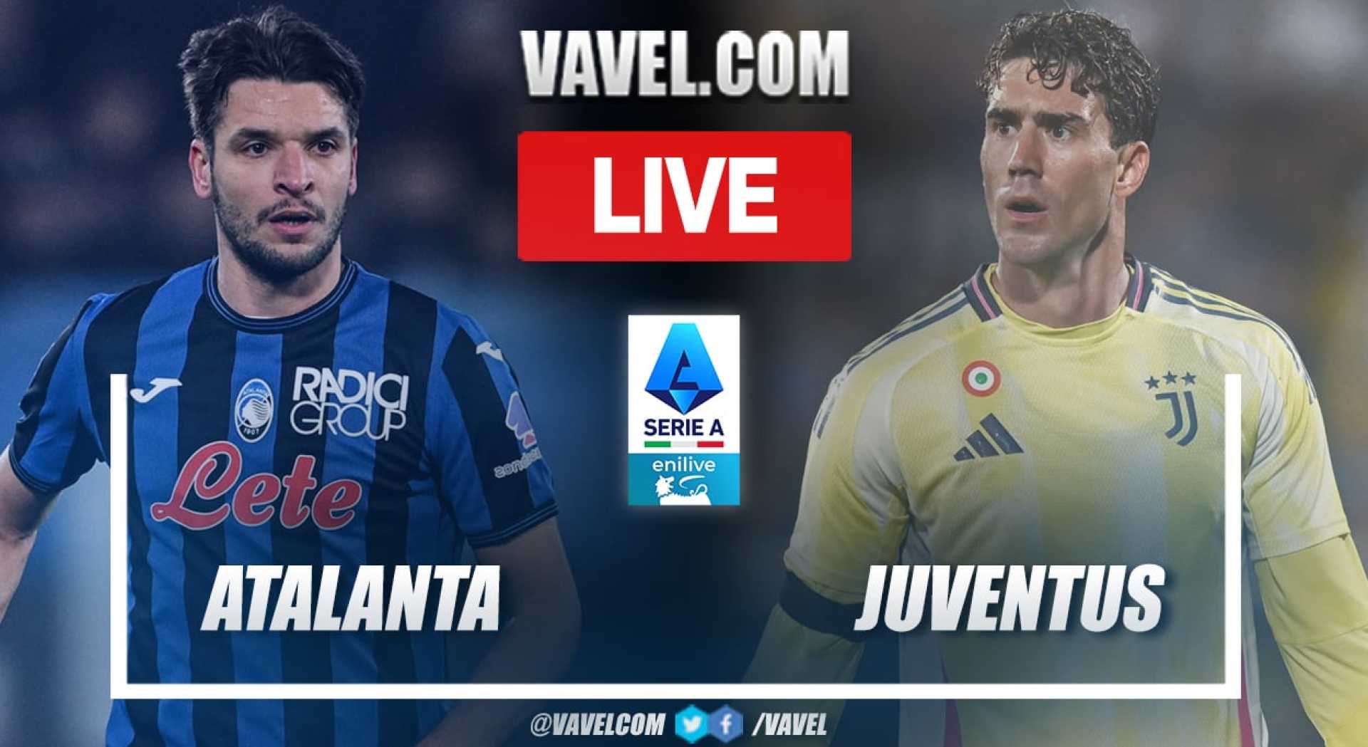 Atalanta Vs Juventus Serie A Match 2025