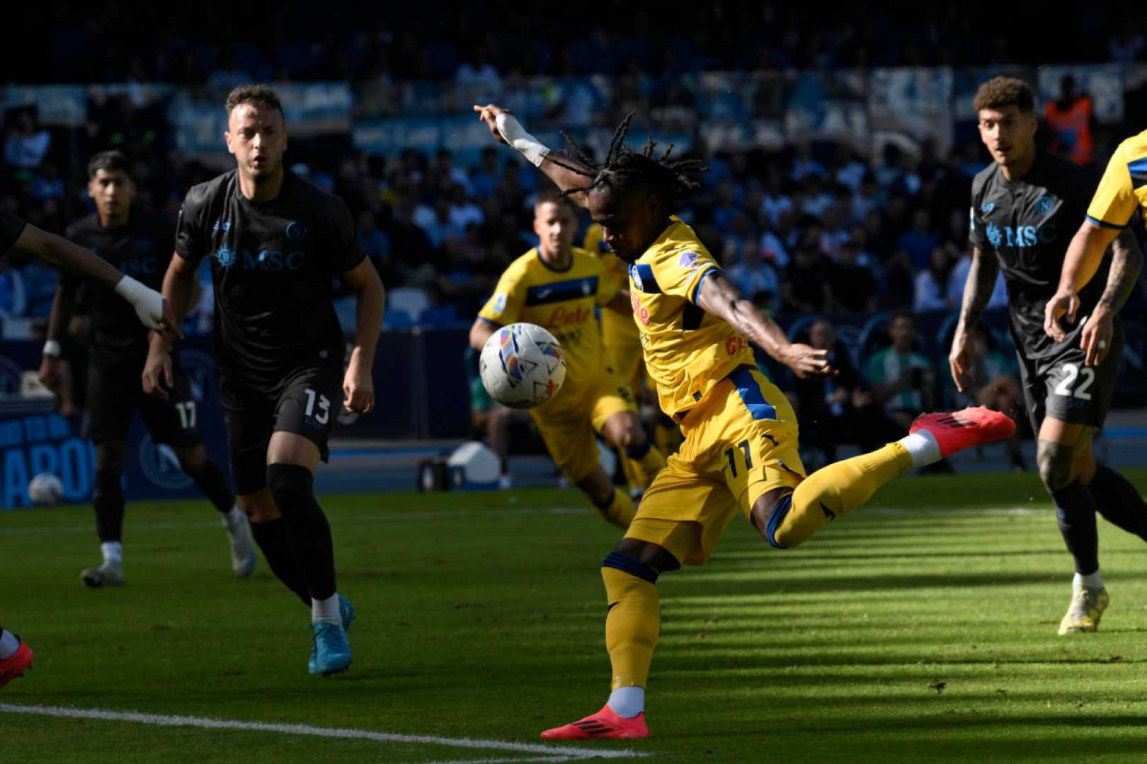 Atalanta Vs Napoli Gewiss Stadium Serie A Match