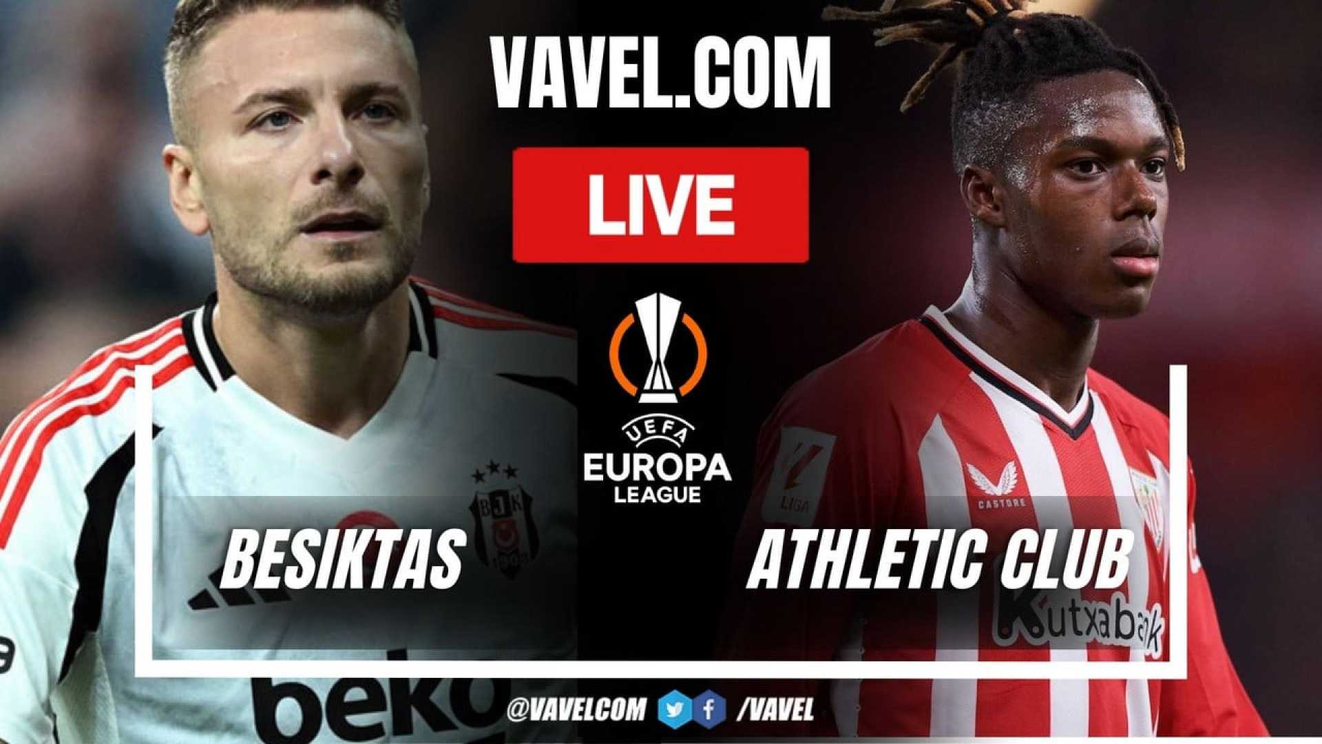 Athletic Club Vs Besiktas Europa League 2025