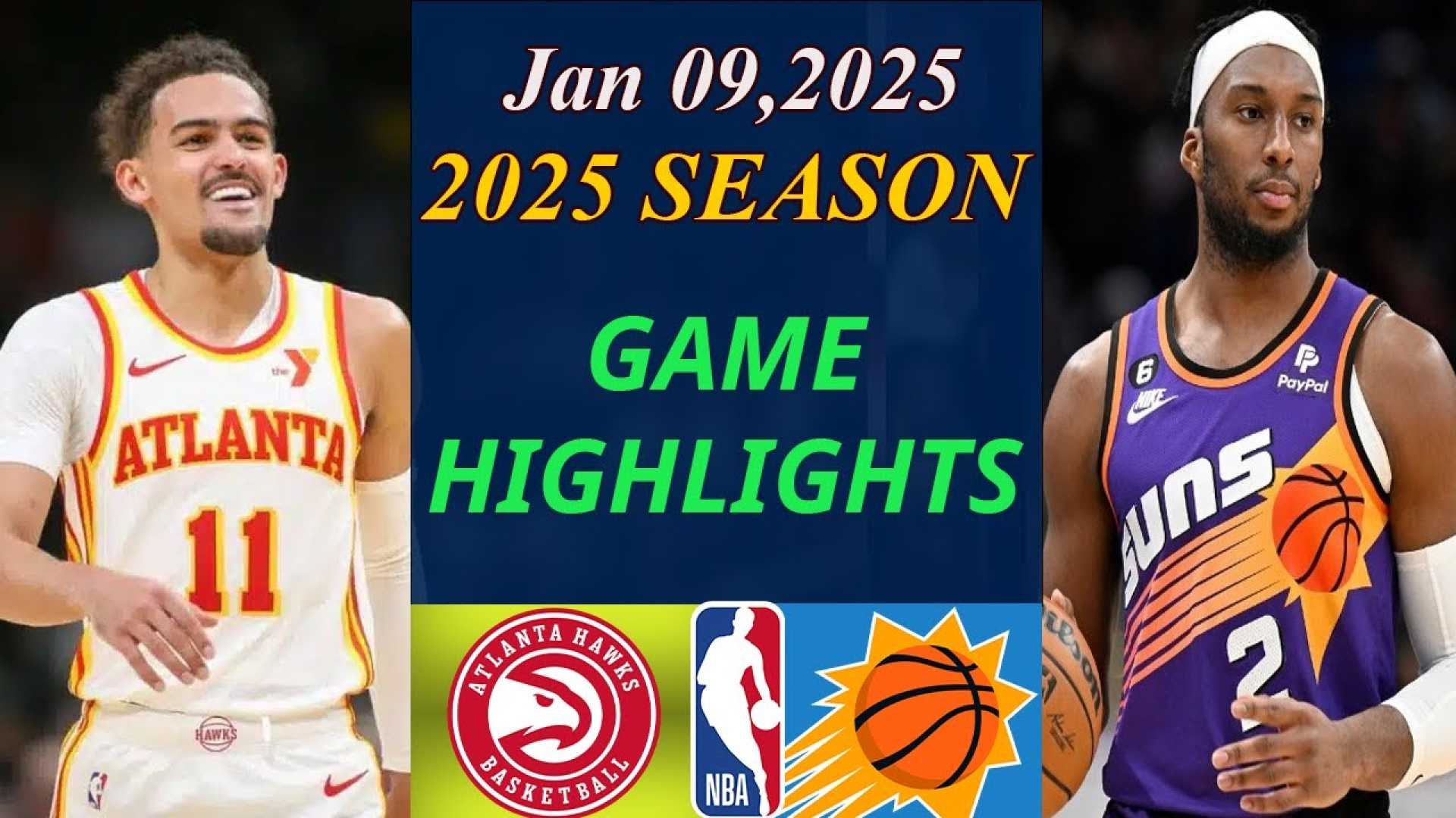 Atlanta Hawks Vs Phoenix Suns Basketball Game 2025