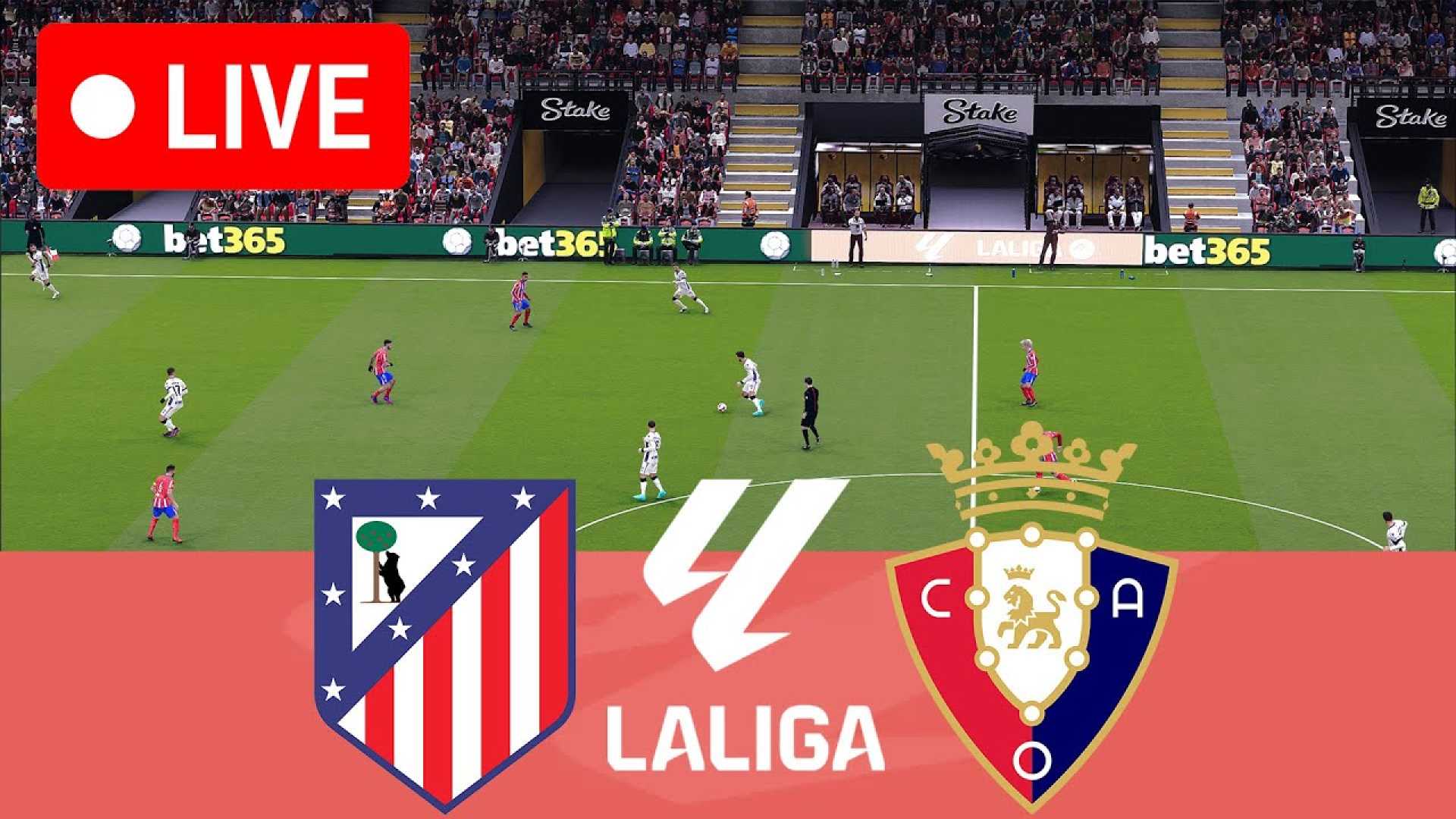 Atletico Madrid Vs Osasuna La Liga 2025