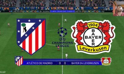 Atlético Madrid Vs Bayer Leverkusen Champions League Match