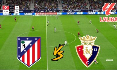 Atlético Madrid Vs Osasuna Laliga 2025