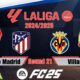 Atlético Madrid Vs Villarreal Laliga 2025 Match