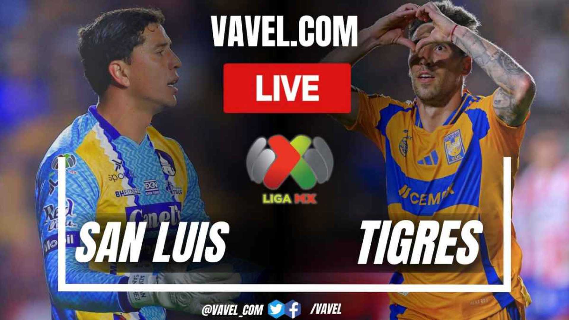 Atlético San Luis Vs Tigres Clausura 2025 Match