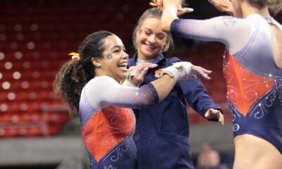 Auburn Gymnastics Team Neville Arena 2025