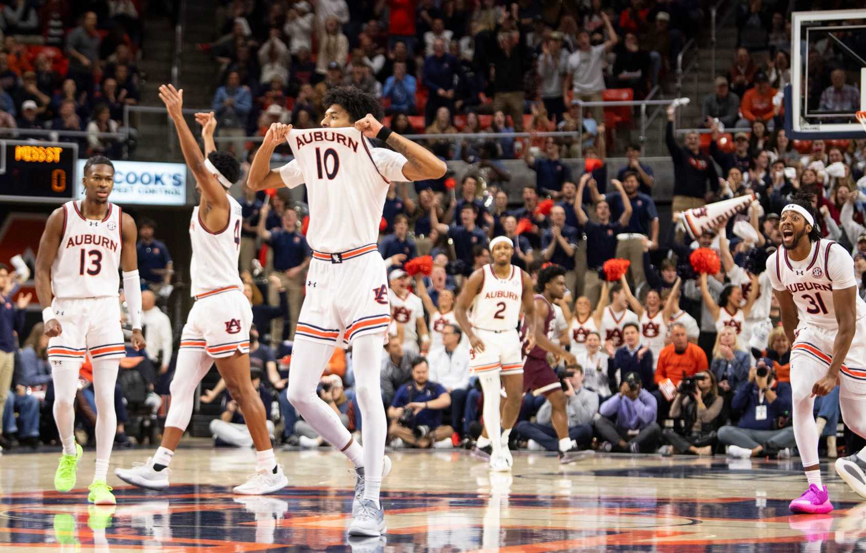 Auburn Vs Mississippi State Basketball Game 2025